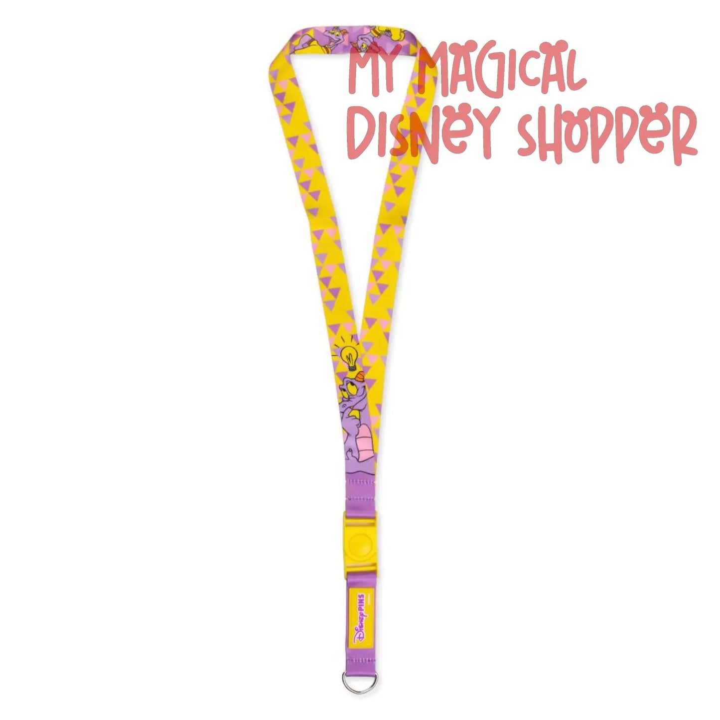 Figment  Disney Reversible Pin Lanyard