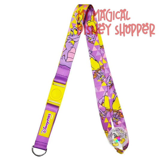 Figment  Disney Reversible Pin Lanyard