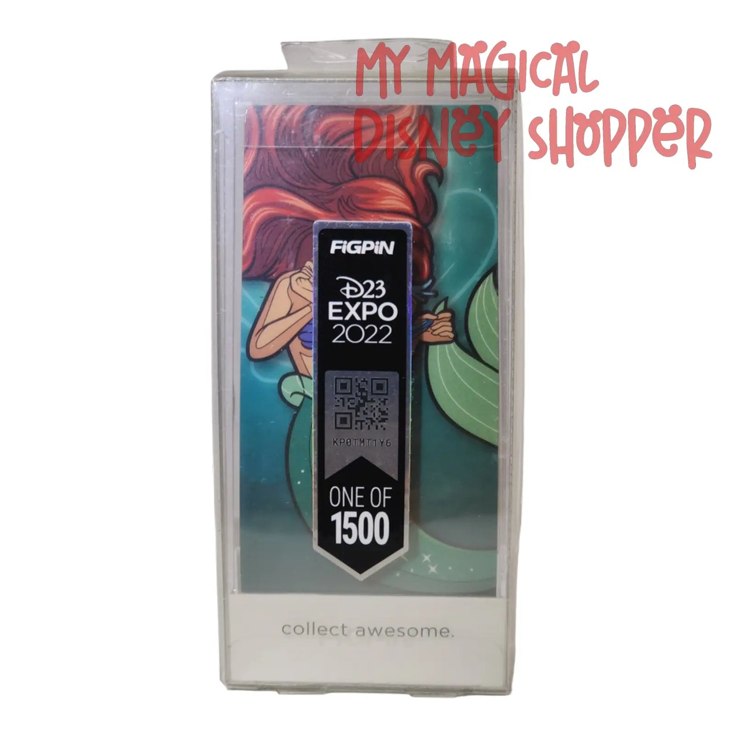 FiGPiN The Little Mermaid Ariel 2022 D23 Expo Exclusive Pin #992 - LE 1500