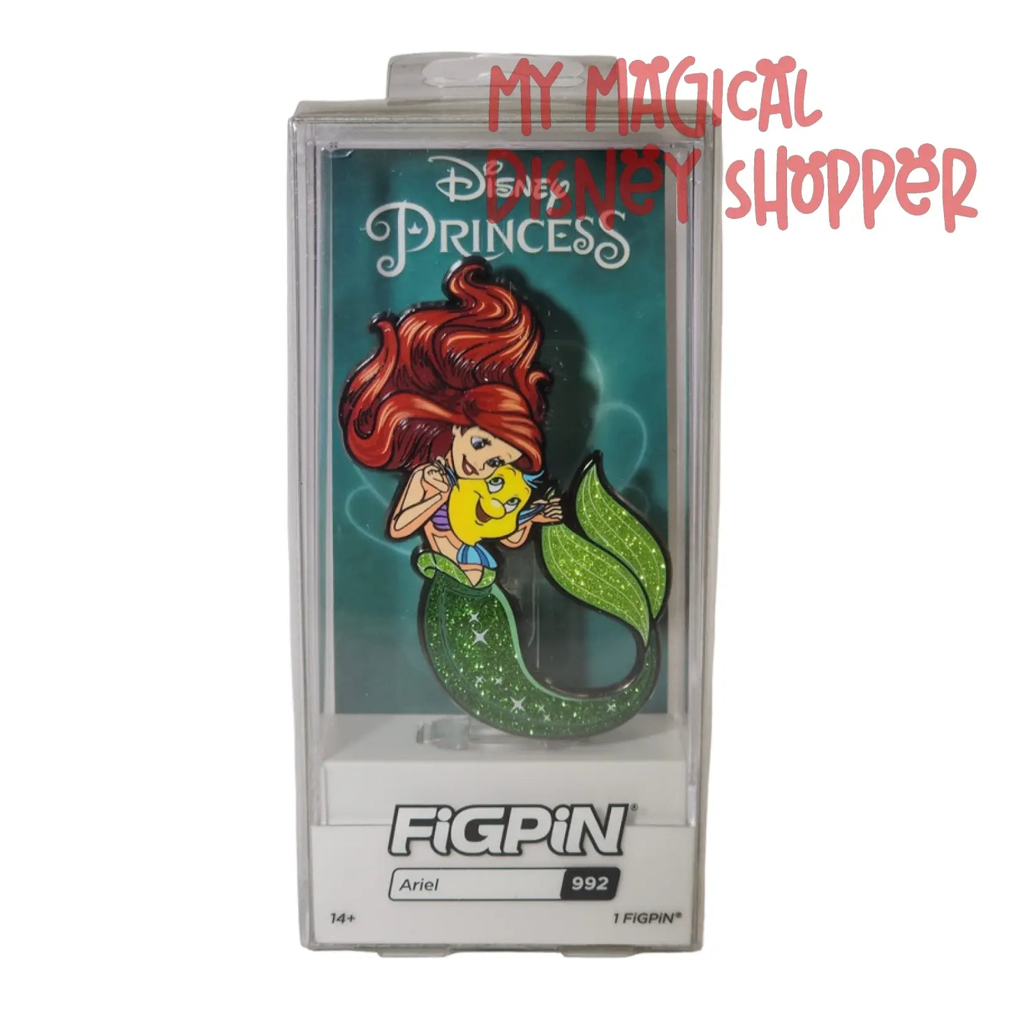 FiGPiN The Little Mermaid Ariel 2022 D23 Expo Exclusive Pin #992 - LE 1500