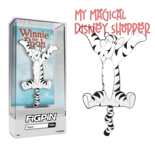 FiGPiN Winnie the Pooh Tigger 2022 D23 Expo Exclusive Pin #1101 - LE 1500