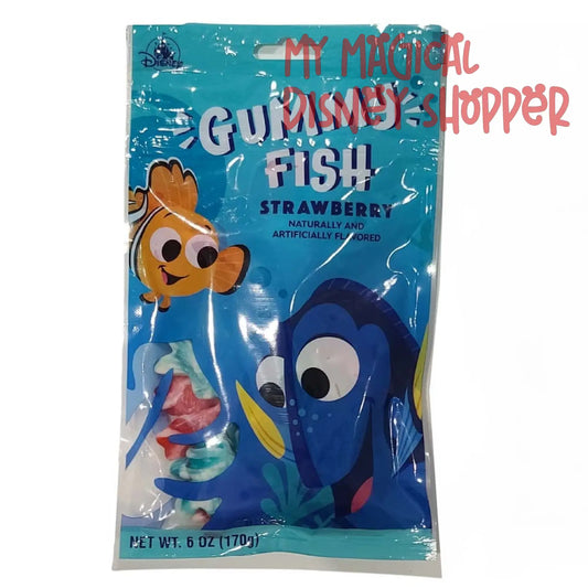 Finding Nemo Strawberry Gummy Fish Disney Candy - Disney Character Bites