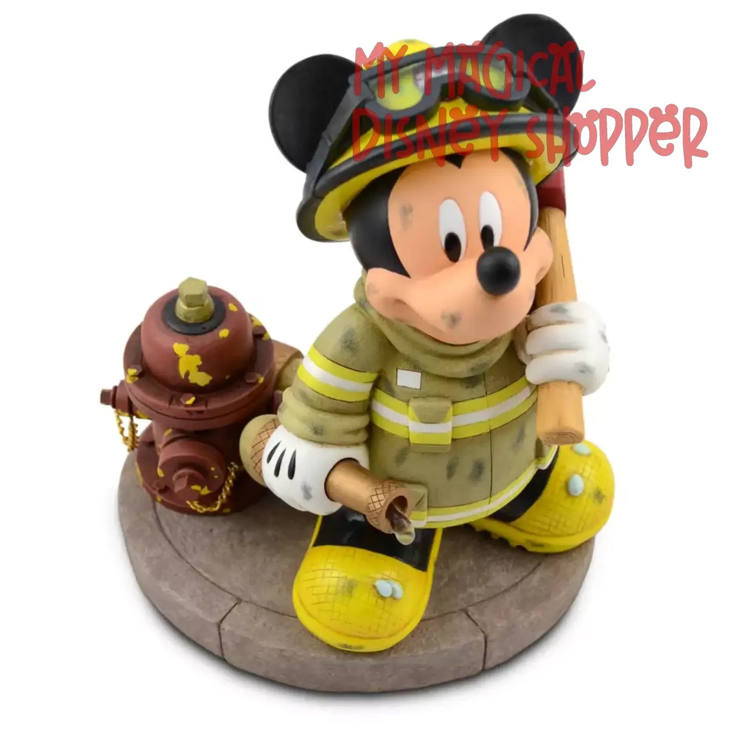 Fireman Mickey Mouse Resin Figure - Richard Szrnech - Art of Disney
