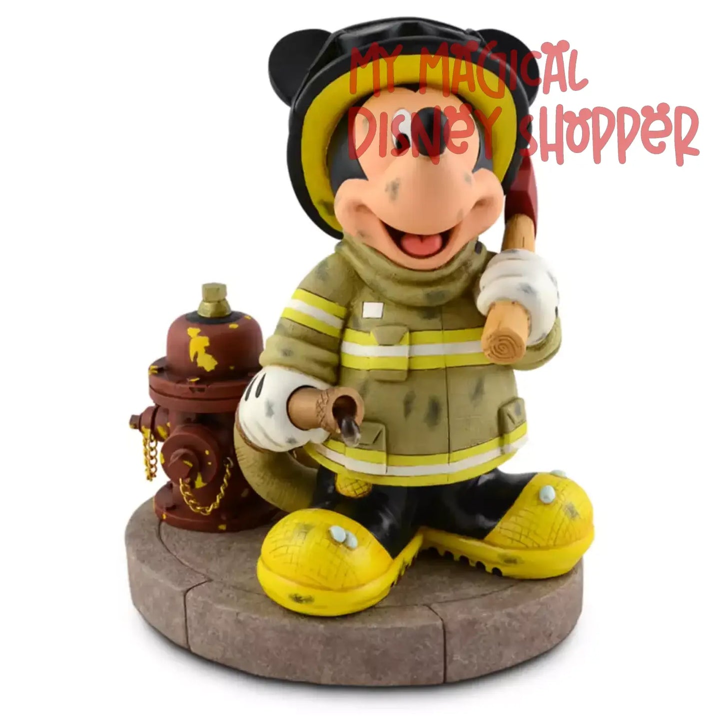 Fireman Mickey Mouse Resin Figure - Richard Szrnech - Art of Disney