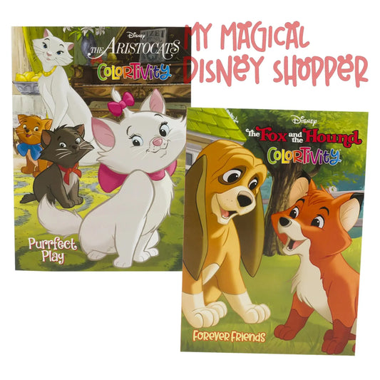 Fox and the Hound & Aristocats Coloring Book