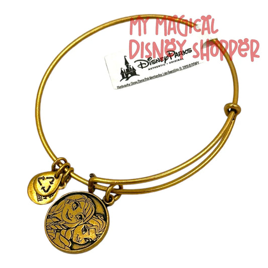 Frozen Anna and Elsa Alex and Ani - Gold Bracelet