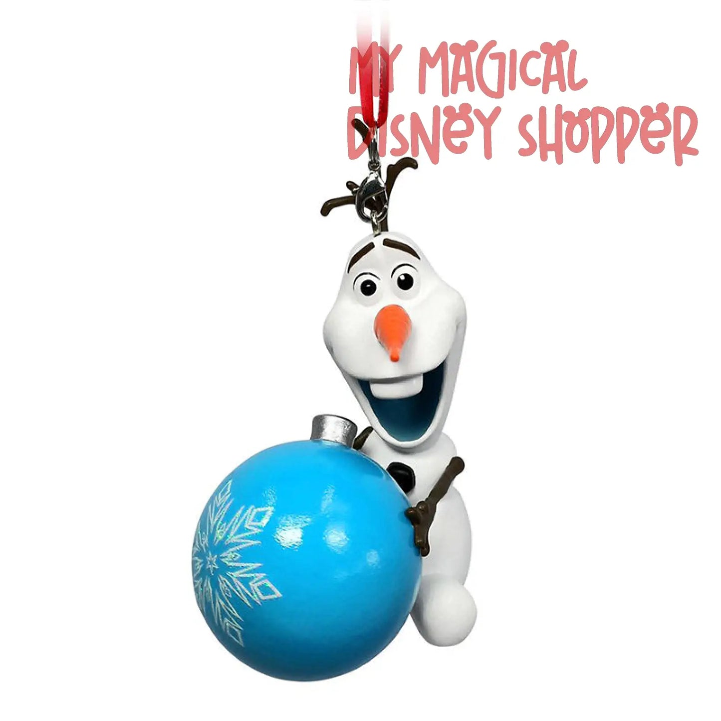 Frozen Olaf with Ball Christmas Holiday Ornament