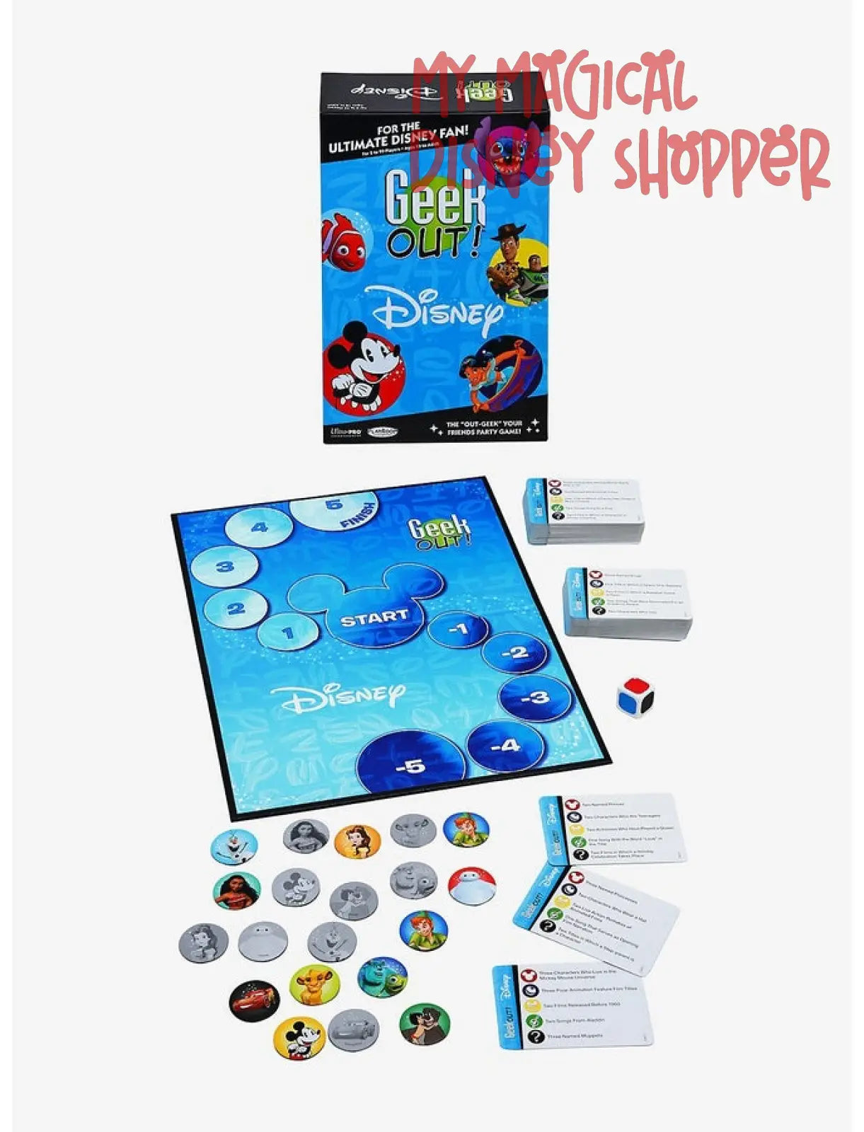 Geek Out! Disney Trivia Game