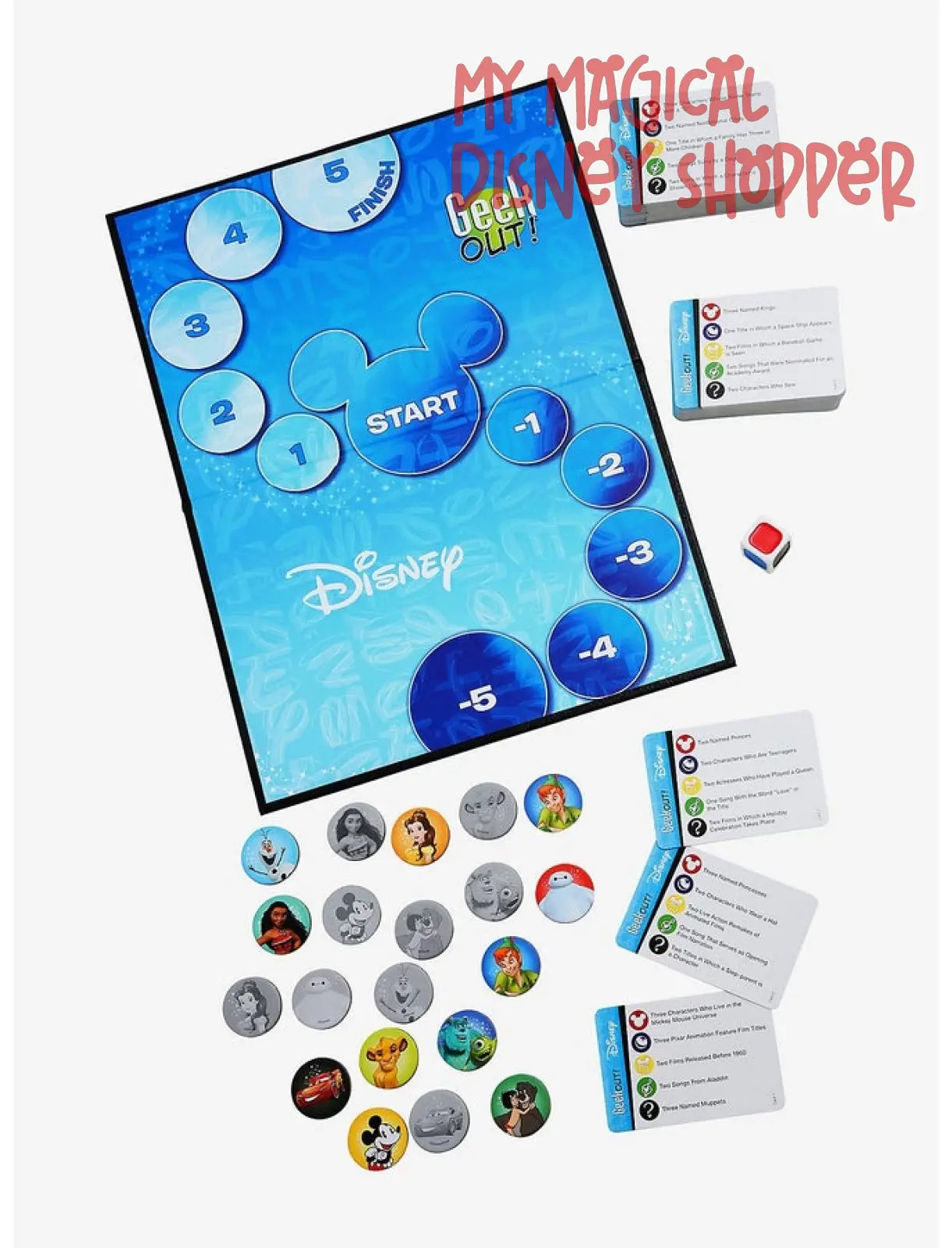 Geek Out! Disney Trivia Game