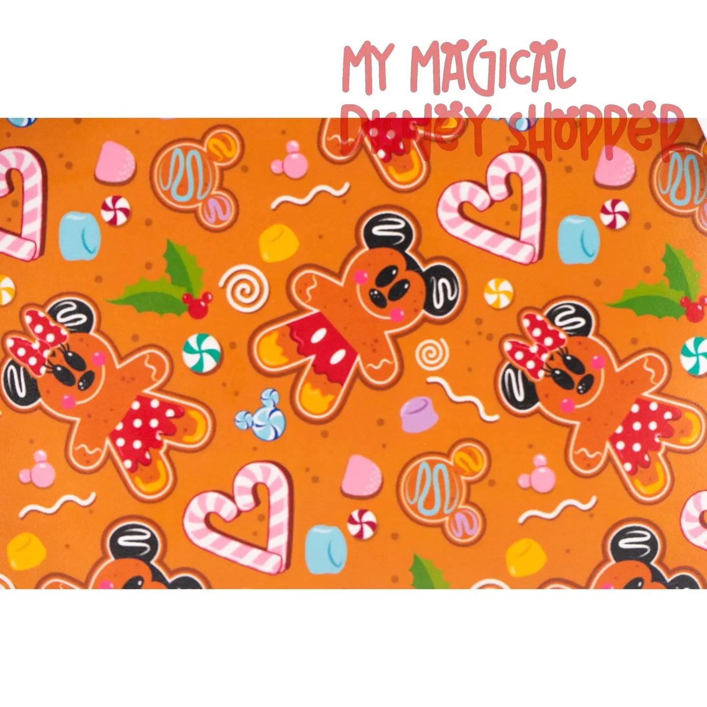 Gingerbread Mickey And Minnie Mouse Mini Loungefly Backpack