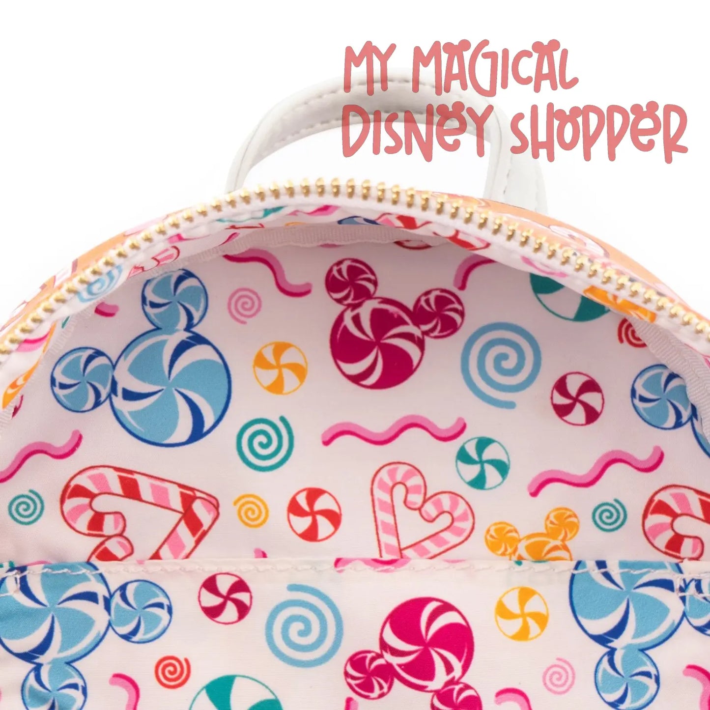 Gingerbread Mickey And Minnie Mouse Mini Loungefly Backpack