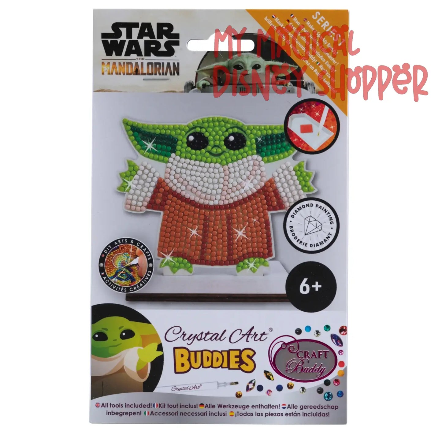 Grogu Crystal Art Buddies Kit
