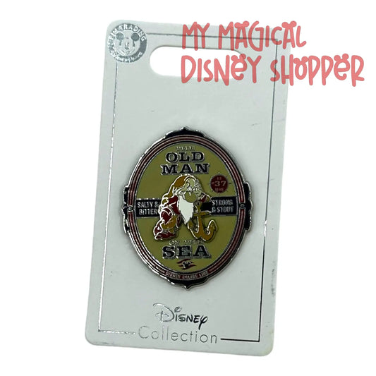 Grumpy The Old Man of the Sea Disney Cruise Line Pin