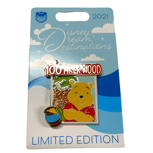 Disney Dream Destinations - Visit 100 Aker Wood - Pooh Bear - Limited Edition 2500
