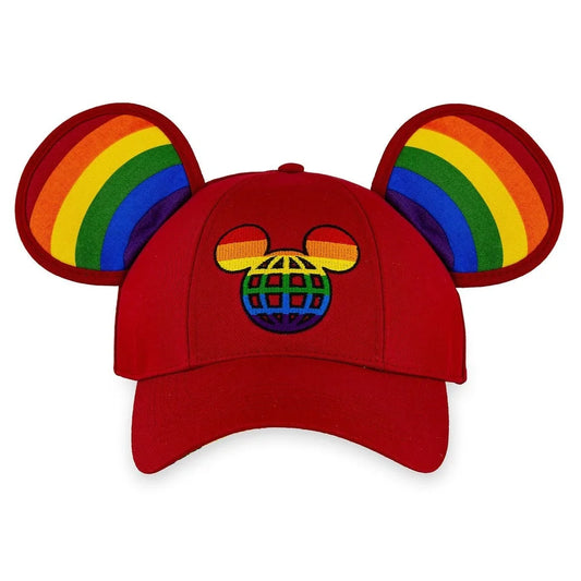 Rainbow Mickey Mouse Ears Disney Hat Baseball Cap
