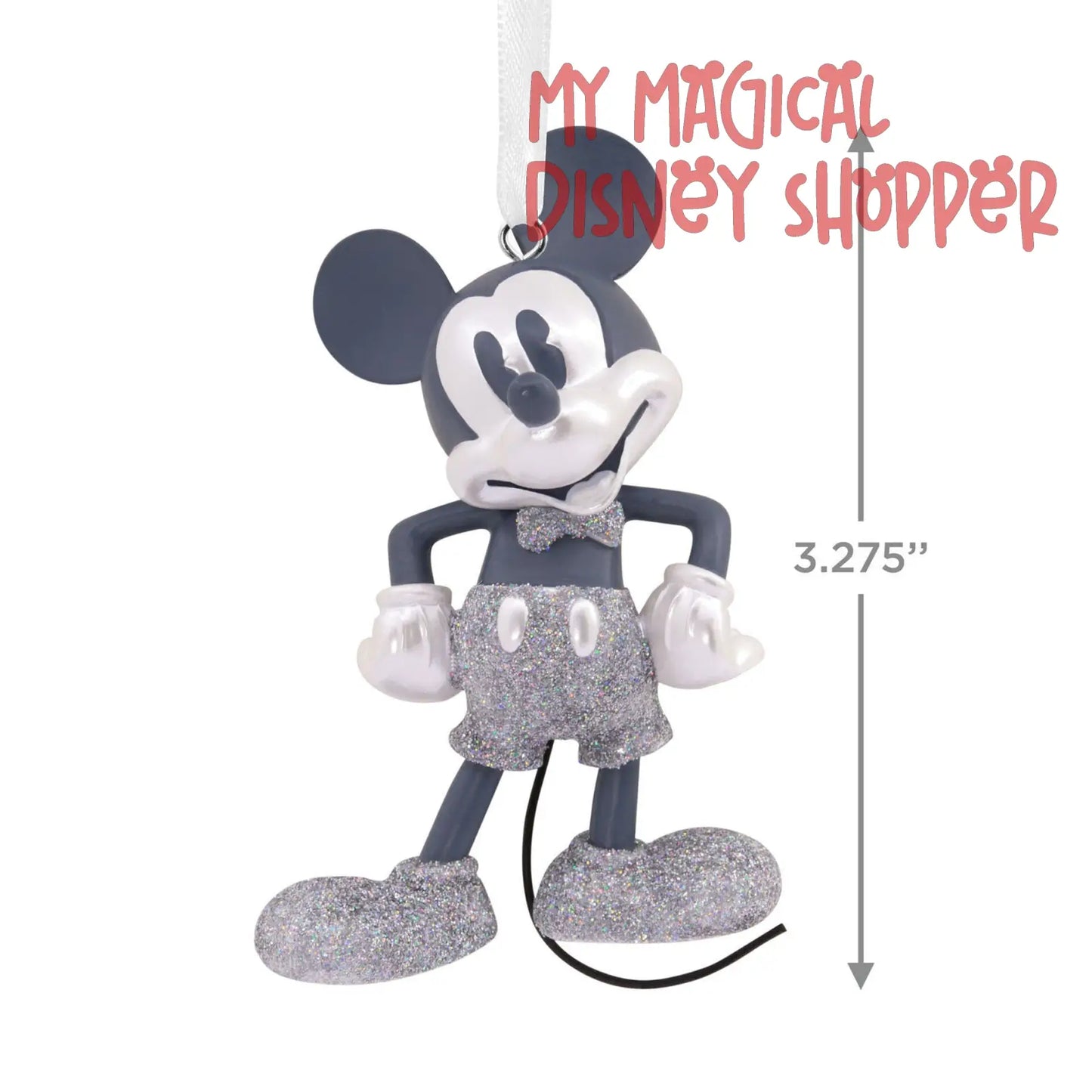 Hallmark Disney 100th Anniversary Mickey Mouse Christmas Ornament