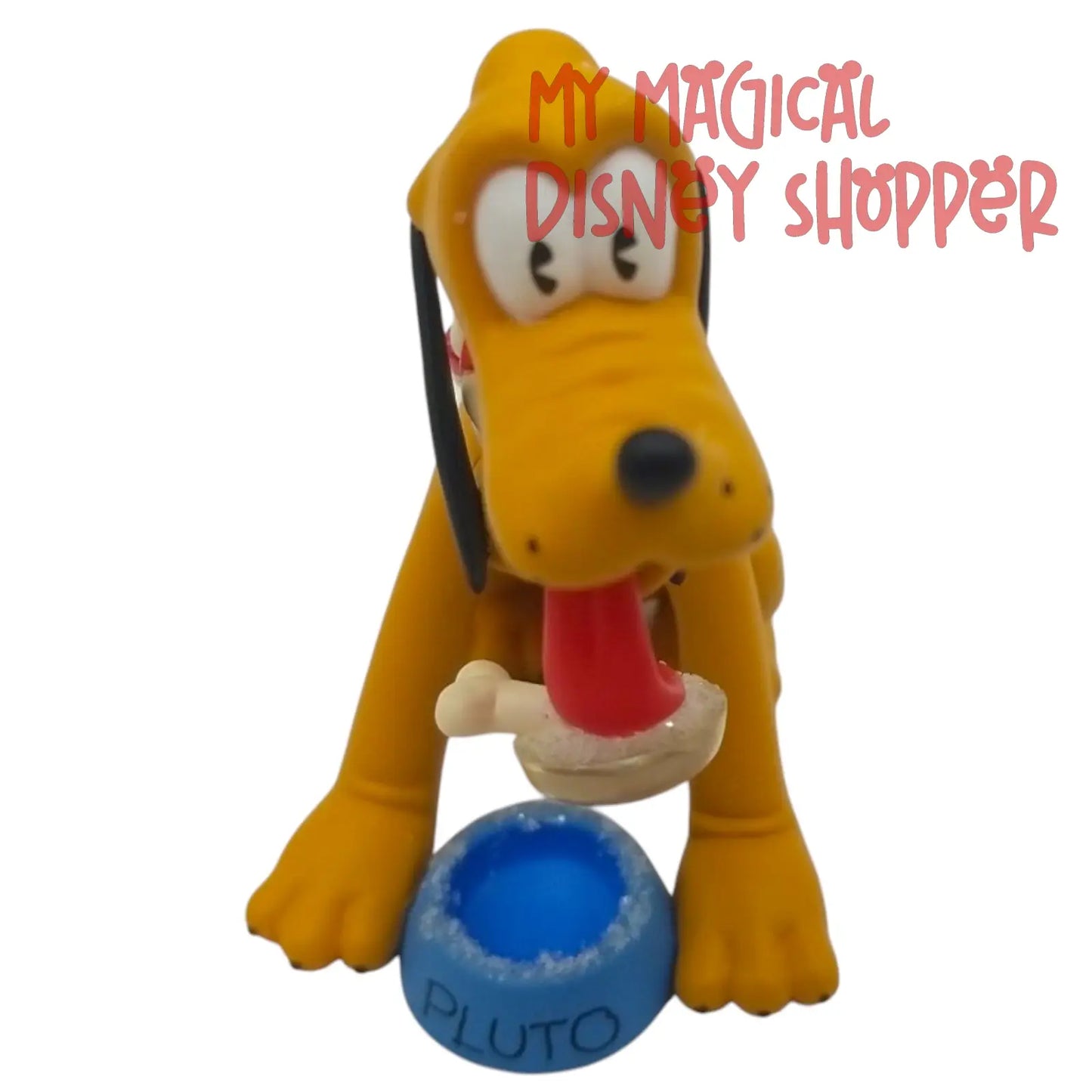 Hallmark Keepsake Disney Mickey & Co. Pluto Dog Dish Dilemma Christmas Ornament