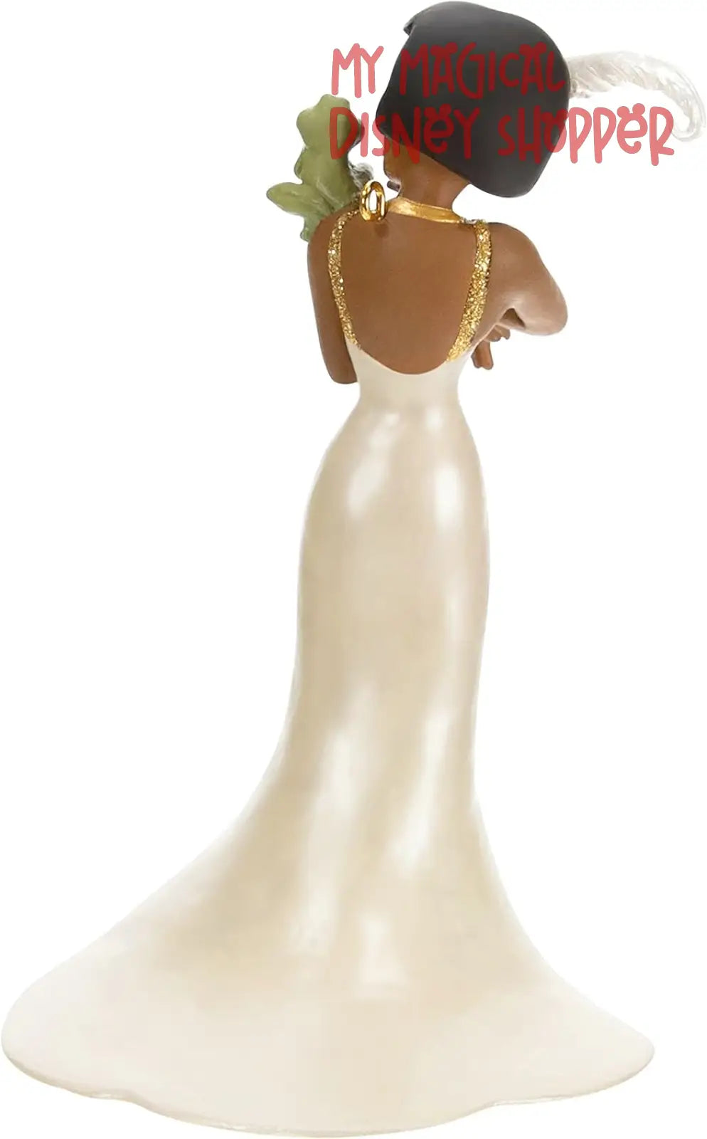 Hallmark Keepsake Disney Princess and the Frog Christmas Ornament 2023, Tiana with Prince Naveen