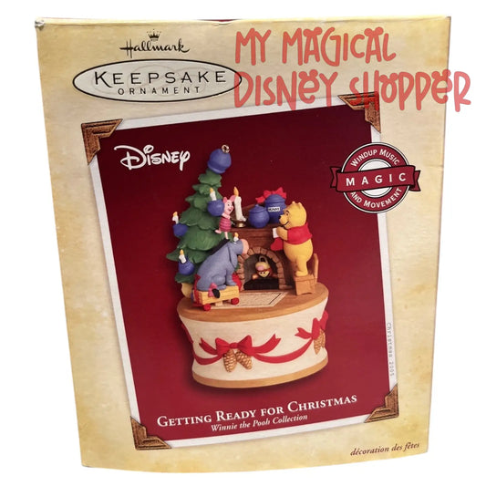 Hallmark Keepsake Ornament "Getting Ready for Christmas" Winnie the Pooh Collection