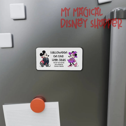 Halloween on the High Seas Die-Cut Magnet