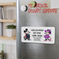 Halloween on the High Seas Die-Cut Magnet