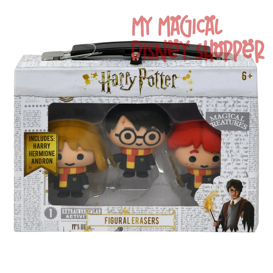 Harry Potter 3pk Figural Erasers