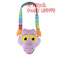 Harveys Epcot 40th Anniversary Figment Plush Crossbody Bag Purse