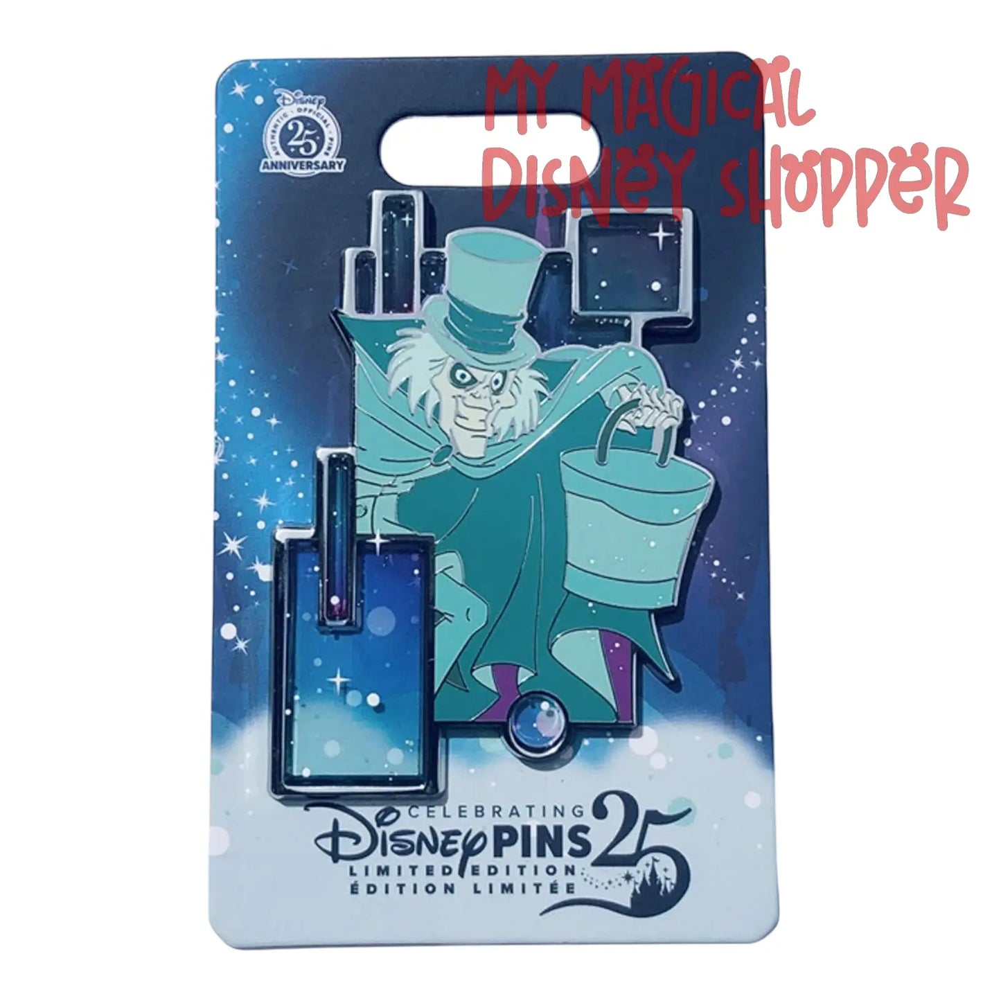 Hatbox Ghost - The Most Magical Place on Earth Collection Pin