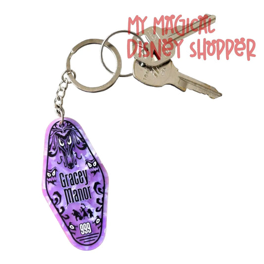 Haunted Mansion Acrylic Keychain - Gracey Manor