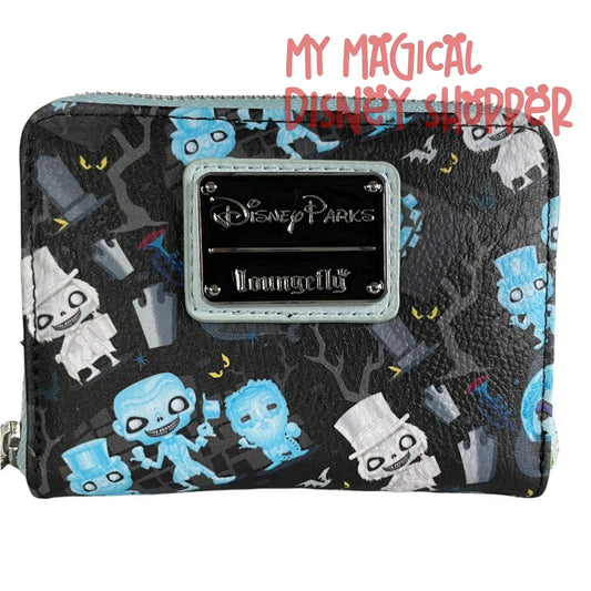 Haunted Mansion Funko Pop Hitchhiking Ghosts Loungefly Wallet