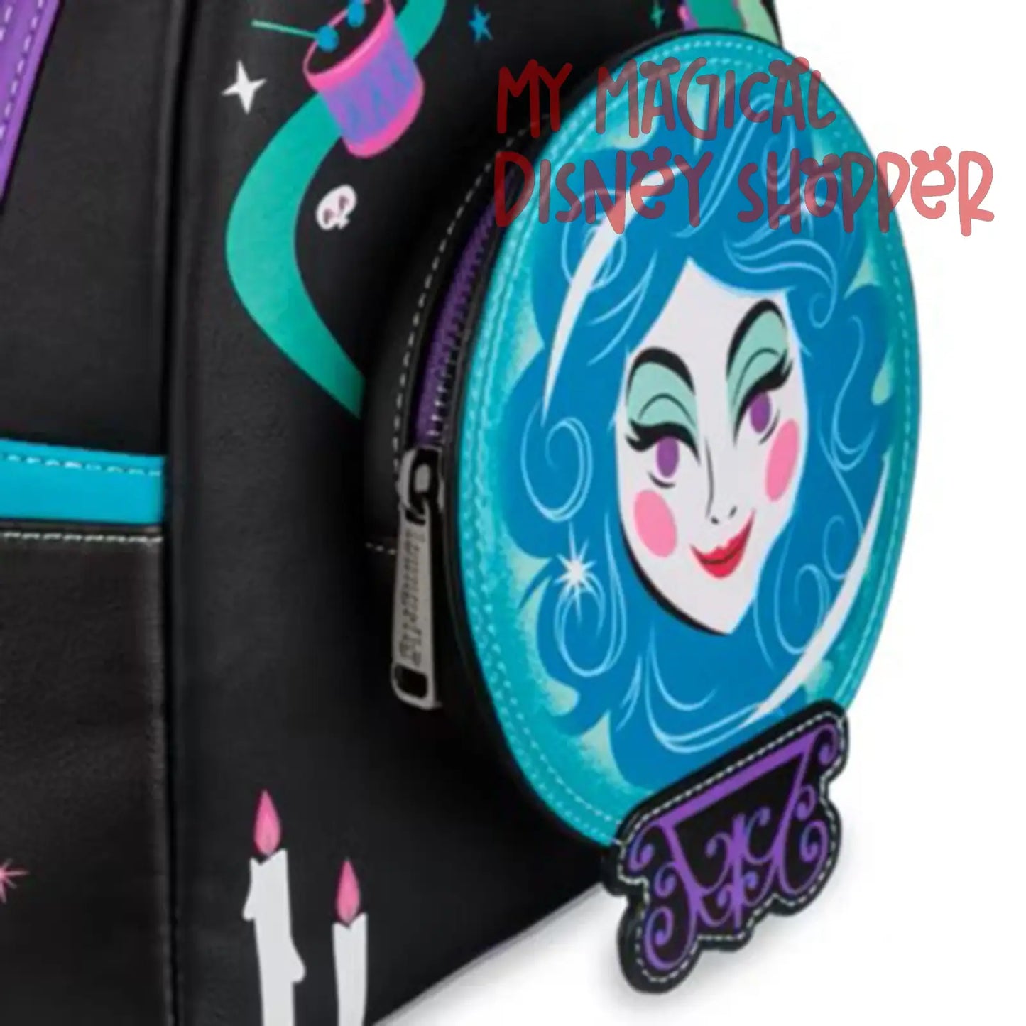 Haunted Mansion - Madame Leota Disney Parks Loungefly Mini Backpack