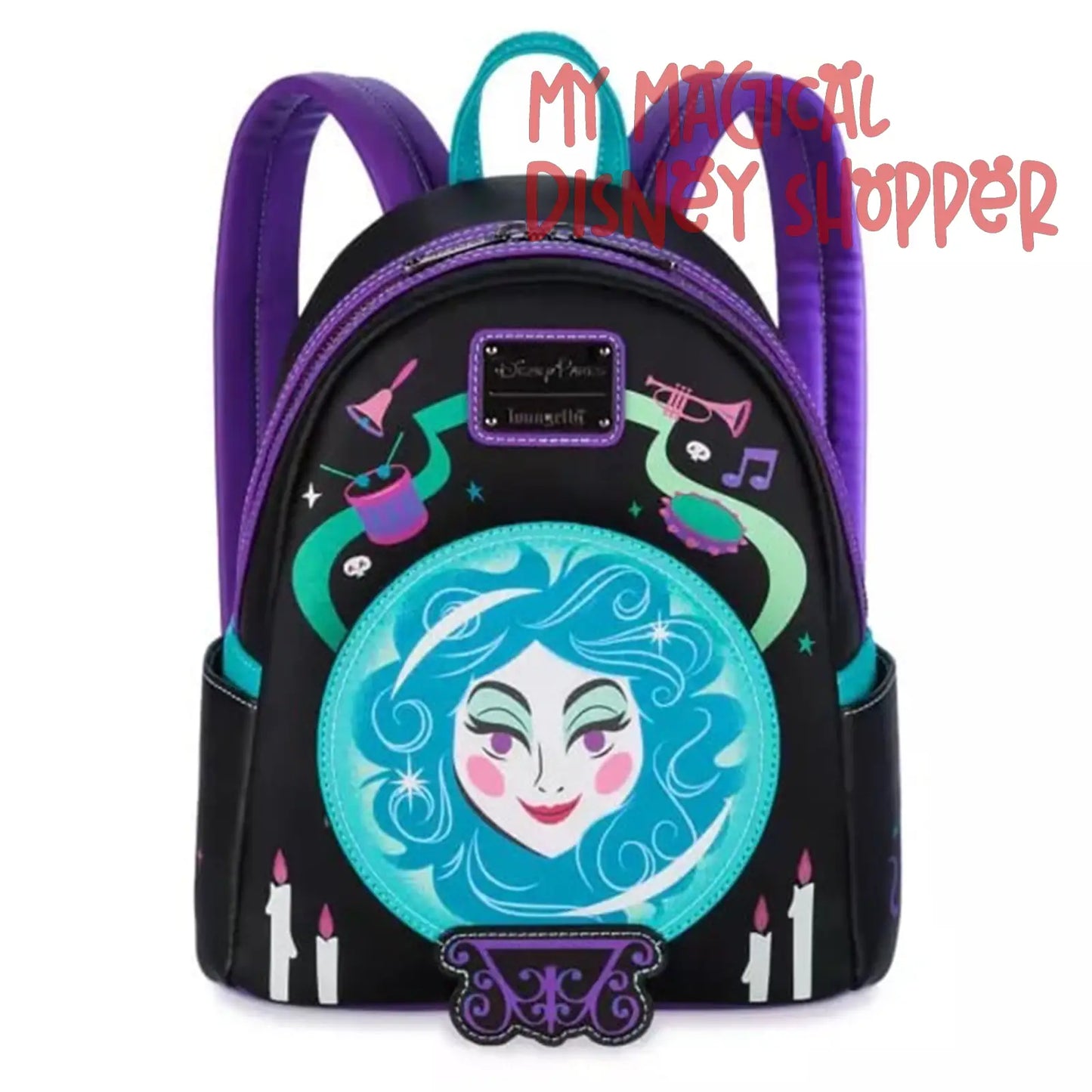 Haunted Mansion - Madame Leota Disney Parks Loungefly Mini Backpack
