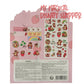 Disney Lotso Sticker & Sticky Notes Set – Toy Story Strawberry Bear Stationery Bundle 🍓🐻✨