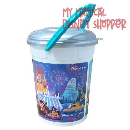 Disneyland Resort Joey Chou Round Popcorn Bucket – Disney Parks Collectible 🍿🏰🎨✨