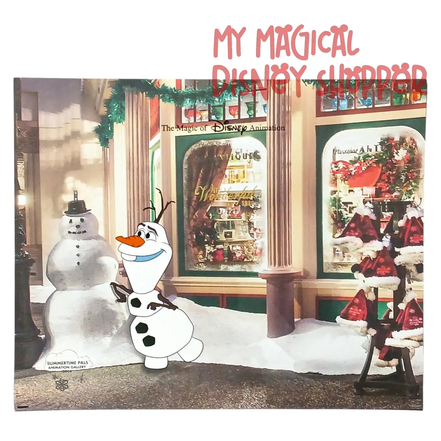 2014 Disney Animation Olaf Ink & Paint Cel – Frozen ❄️⛄