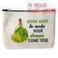 Princess Tiana Cosmetic Bag – “Work to Make Your Dreams Come True” Makeup & Travel Pouch ✨🐸