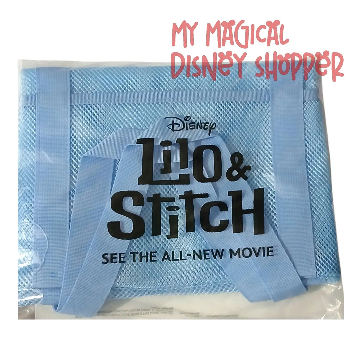 D23 Movie Screening Promotional Mesh Bag – Lilo & Stitch 🐾🛍️