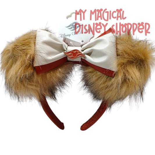 DCL Alaskan Minnie Disney Cruise Line with Faux Fur Headband Ears