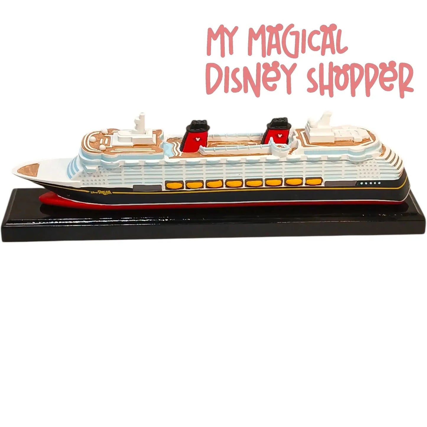 Disney Dream Scale Model Ship Figurine