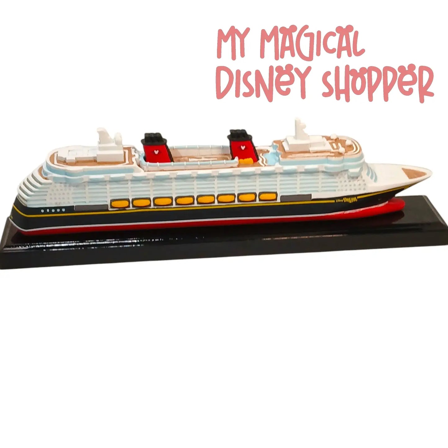 Disney Dream Scale Model Ship Figurine