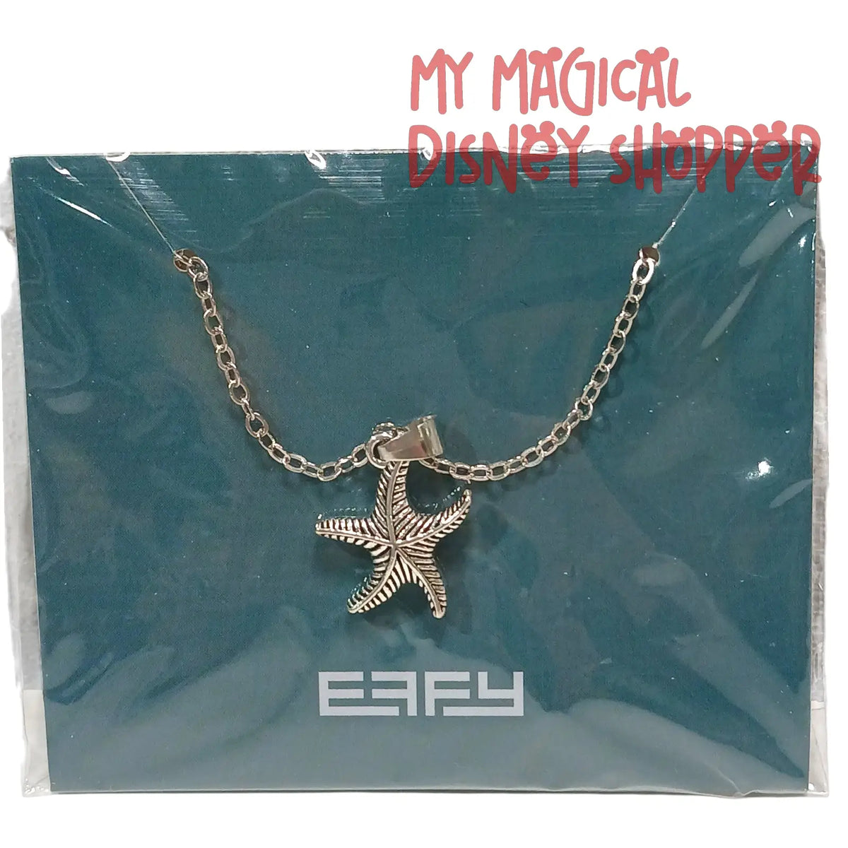 Disney Cruise Line x Effy Silver Starfish Necklace – DCL Nautical Jewelry ⭐🌊⚓✨