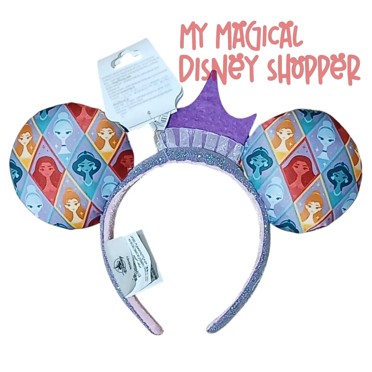 Disney Parks 2023 runDisney Princess Half Marathon Weekend Ear Headband for Adults 👑🏃‍♀️✨
