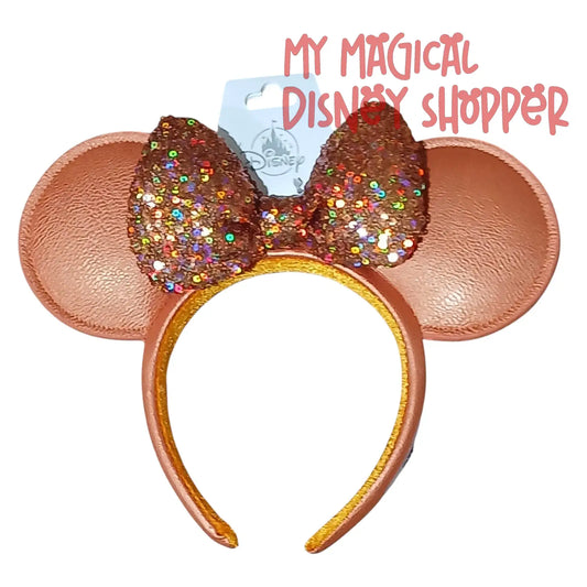 Disney Parks Peach Punch Ear Headband for Adults 🍑✨