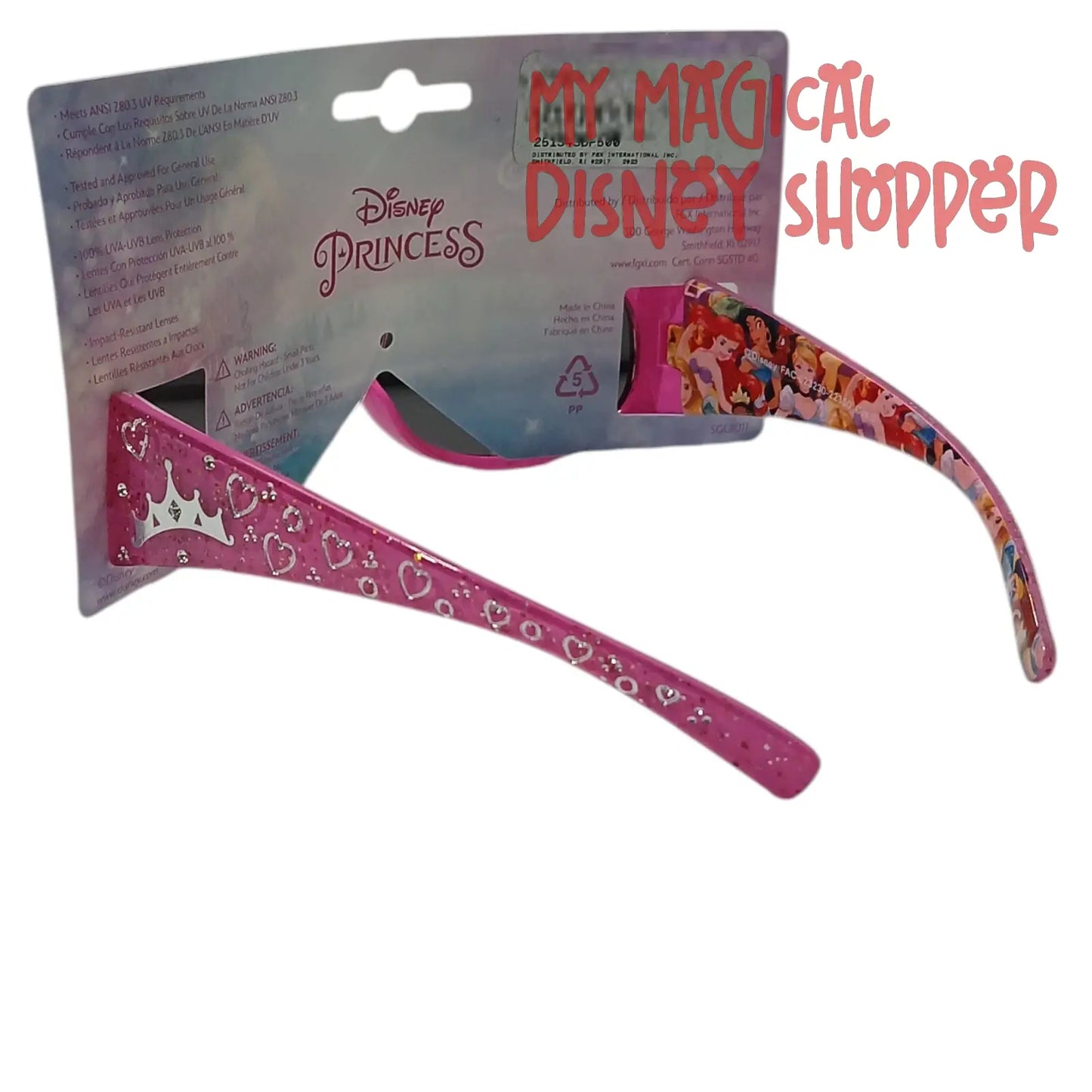 Disney Princess Kid’s Sunglasses (Ages 3+) 👑☀️🕶️