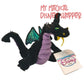 Disney Store Vintage Maleficent Dragon Mini Bean Bag Plush – Sleeping Beauty 🐉💚
