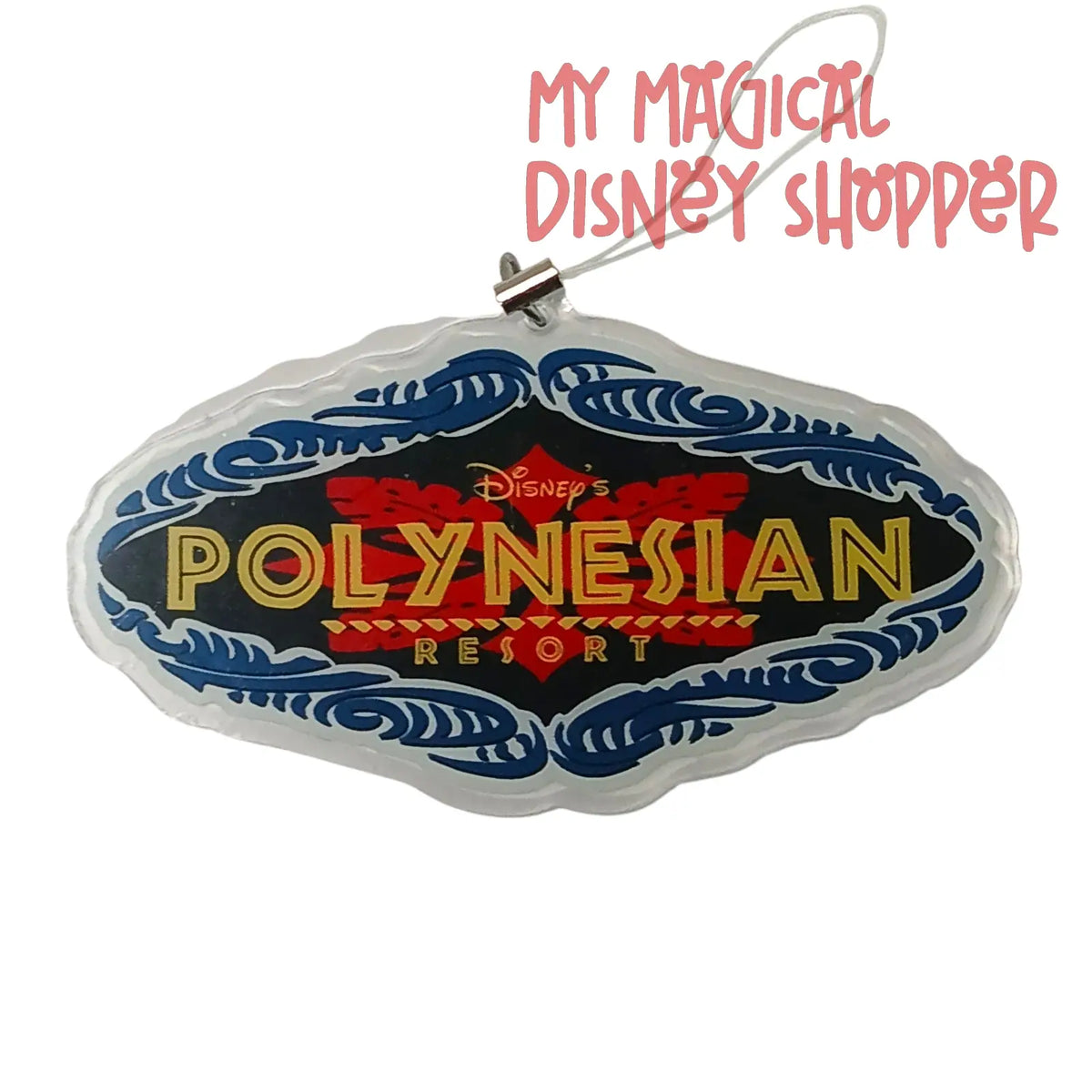Disney’s Polynesian Village Resort Acrylic Ornament 🌺🏝️✨