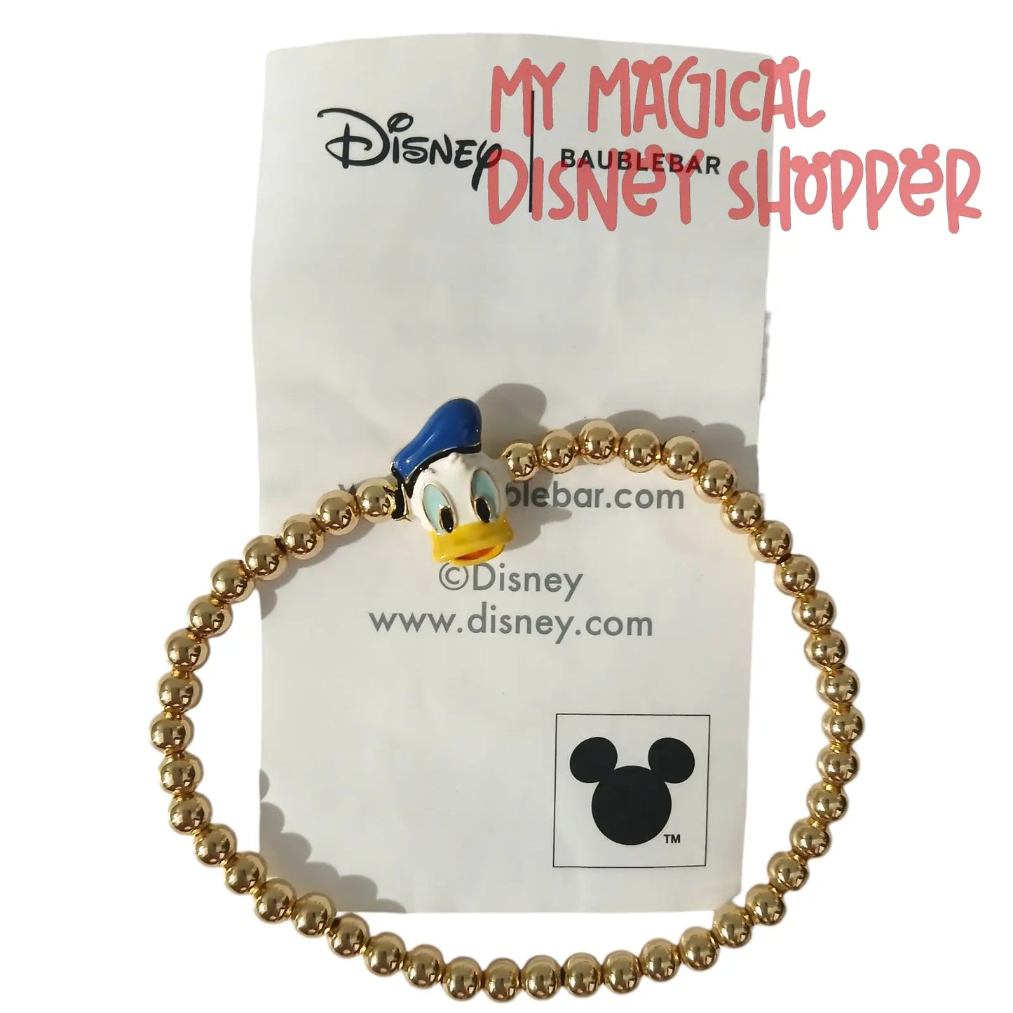 Donald Duck Disney x Baublebar Pisa Bracelet