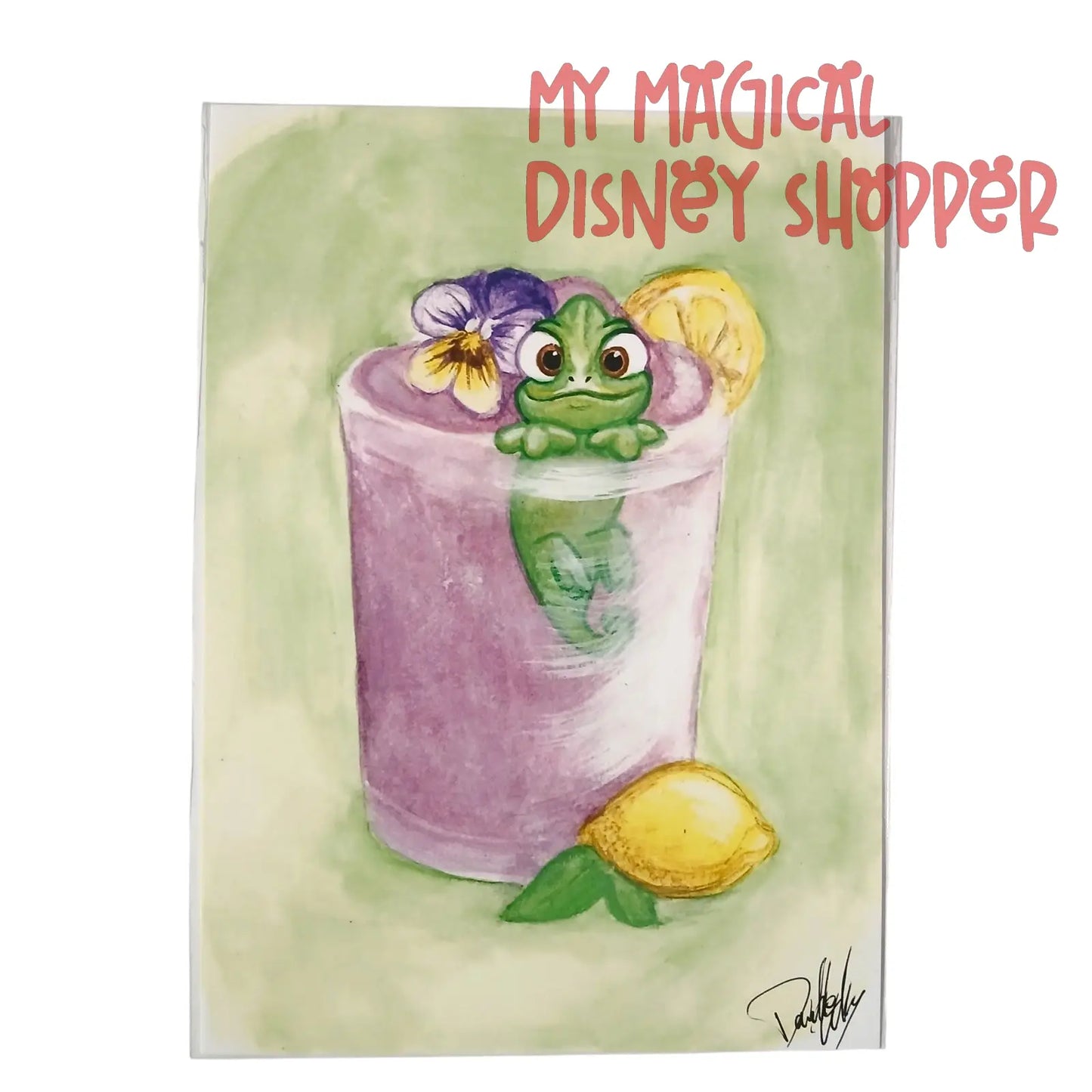 Pascal Lavender Lemonade – 5x7 Art Print by The Dapper Danielle 💜✨