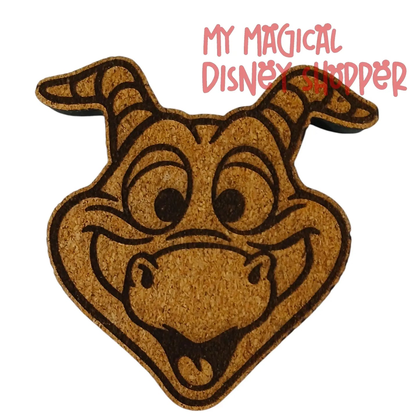 Figment Travel Pin Cork Board with Magnetic Back – Small 3" Display 🐉💜