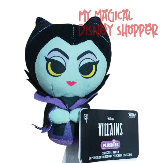 Funko Disney Villains Maleficent 4” Plush 🐉🖤